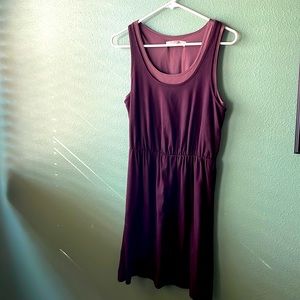 Purple Sleeveless Dress